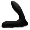 Prostatic Play P-Swell 12x Inflatable Prostate Stimulator Silicone Rechargeable Waterproof Black 4.5 Inches