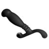 Lite Glide Dual Prostate and Perineum Massager Waterproof Black