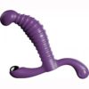 Lite Glide Dual Prostate and Perineum Massager Waterproof Purple