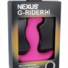 G-Rider + Unisex Massager Silicone Rechargeable Waterproof Pink