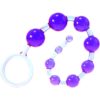 Kinx Dragons Tail Anal Beads Waterproof Purple 10.75 Inches
