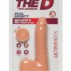 The D Realistic D Slim With Balls UltraSkyn Vanilla 7 Inches