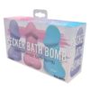 Pecker Bath Bomb Scented Erotic Bath Bomb Set of 3 Assorted Colors 4 Ounce Each