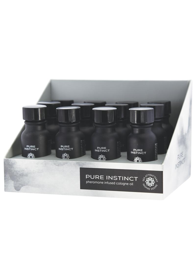Pure Instinct Pheromone Infused Cologne For Him .5 Ounce Bottles 12 Each Per Counter Display
