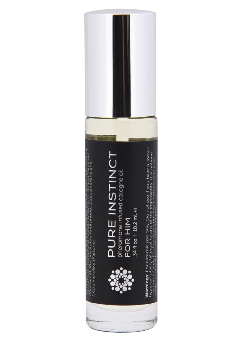 Pure Instinct Pheromone Infused Oil For Him Roll-On 0.34 Ounces