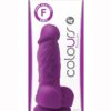 Colours Pleasures Silicone Purple 4 Inches