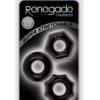 Renegade Chubbies Black 3 Rings Per Pack