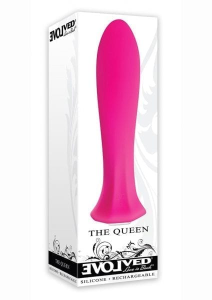 Queen Multifunction Vibrator Waterproof Rechargeable Pink