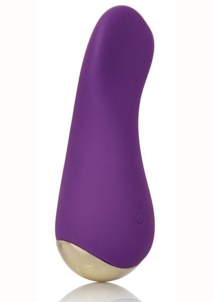 Slay Lover Massager Vibrating Multispeed Silicone Purple