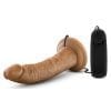Dr Skin Dr Dave Vibe Cock W/suction Mocha 7 inch