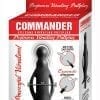 Commander Beginners Vibrating Buttplug Silicone Expandable