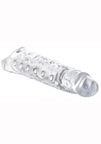 Size Matters 3 Inch Penis Extender Sleeve Clear 10.75 Inches