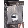 Master Series Oppressor`s Orb 8 Ounce Ball Weight With Connection Point Stainless Steel