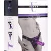 Strap U Comfort Ride Strap On Harness With Dildo Purple 7 Inches