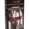 Her Royal Harness The Regal Empress Crotchless Vegan Leather Adjustable Harness Red Up To 64 Inches