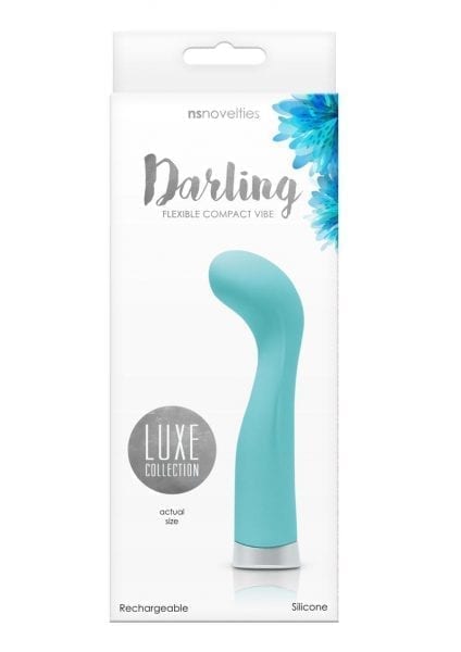 Luxe Darling Turquoise Vibrator Multi Speed Rechargeable