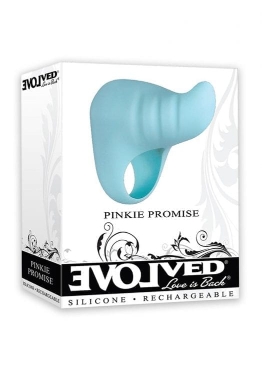 Pinkie Promise Clitoral Stimulation Finger Massager Silicone Waterproof Rechargeable