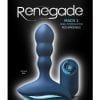 Renegade Mach I Blue Anal Prostate Stimulator Remote Control Shower Proof Rechargeable