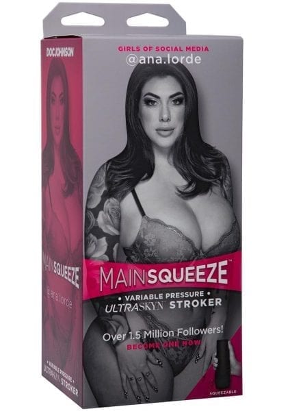 Main Squeeze Gosm Ana.lorde Pussy Vanilla Male Masturbator Non Vibrating Textured