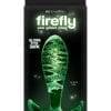 Firefly Ace Glass Plug Glows in the Dark Clear