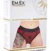EM. EX. Active Harness Wear Contour Harness Briefs Red Medium - 25-28