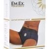 EM. EX. Active Harness Wear Fit Harness Boy Shorts Blue Small-23-25