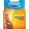 Durex Avanti Real Feel Non Latex Lubricated Condoms 3-Pack