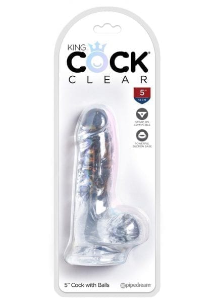 Kc 5 Cock W/balls Clear