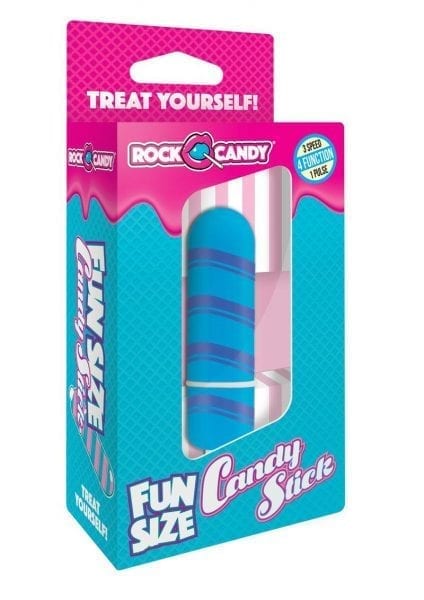Rock Candy Fun Size Candy Stick Blue