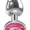 Adam and Eve Pink Gem Anal Plug Small Non Vibrating