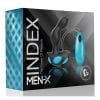 Men-X Index -Prostate Stimulator Waterproof USB Magnetic Charge Multi Function  Blue/Black