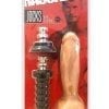 Rascal Jock Adam Silicone Cock 8 Inch Dildo With Silicone Handle or Suction Cup Base Flesh