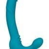 Temptasia Luna Strapless Dildo Silicone Multi Function  Rechargeable Teal