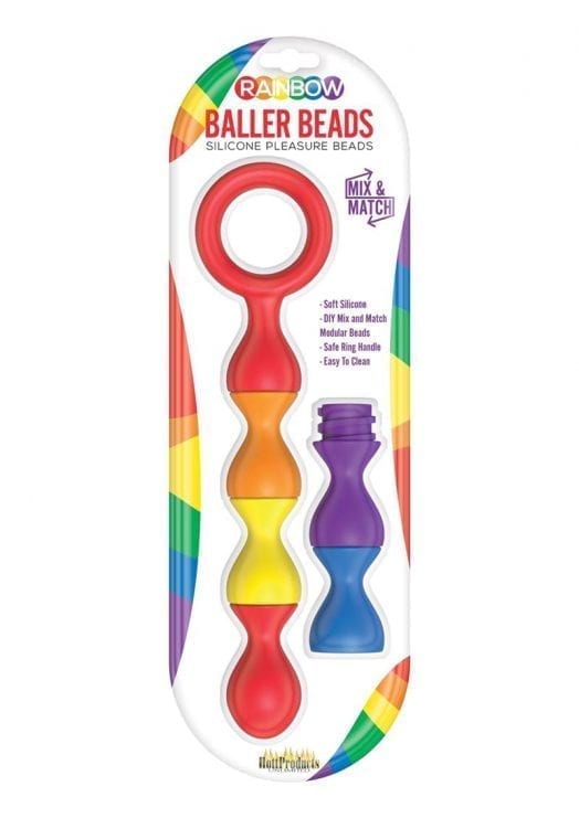 Rainbow Baller Beads