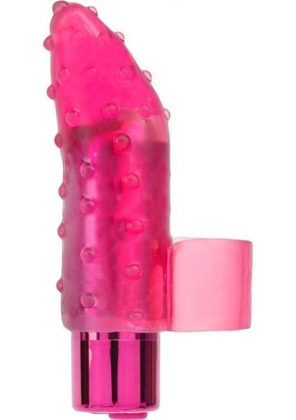 Powerbullet USB Rechargeable Frisky Finger Bullet Multi Speed Waterproof Pink