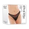 Barely B Mesh and Lace Panty Black