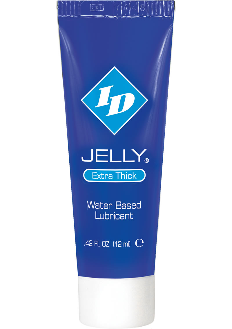 ID Jelly Lubes Waterbased Lubricant 12 Milliliter Tubes 72 Per Bag