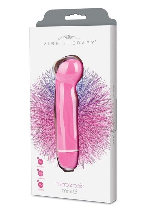 Vibe Therapy Microscopic  Mini G Silicone Vibe Waterproof Pink
