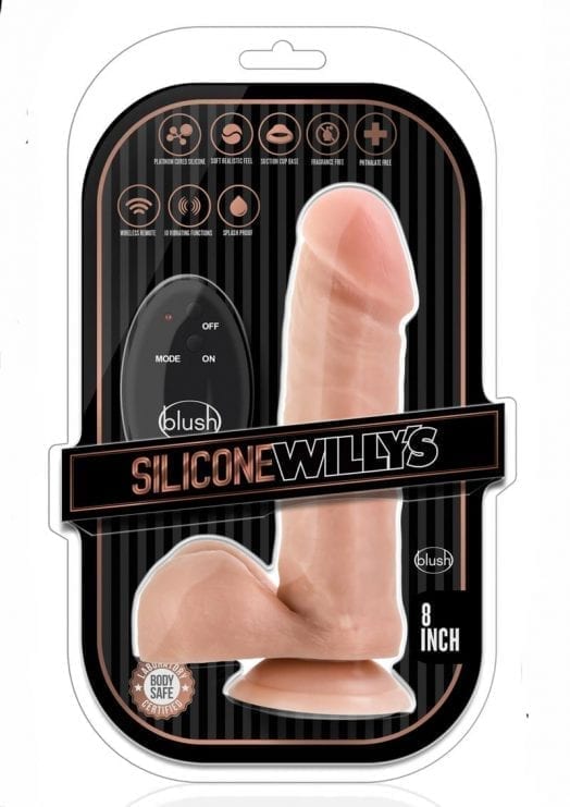 Sw 10x Remote Dildo 8 inch Silicone Wireless