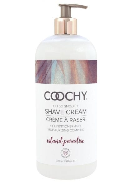 Coochy Shave Cream Island Paradise 32 Oz