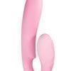 Devine Vibes Double Deuce USB Rechargeable Silicone Dual Motor Vibe Waterproof Pink 6.5 Inches