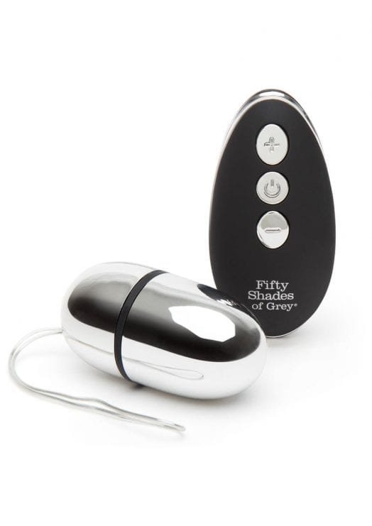 Fifty Shades Of Grey  Relentless Vibration Remote Control Pleasure Egg
