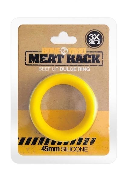 Boneyard Meat Rack Cock Ring Yellow