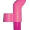 S-Finger Vibe Silicone G-Spot Vibrator Pink