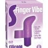 S-Finger Vibe Silicone G-Spot Vibrator Purple