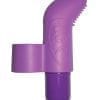 S-Finger Vibe Silicone G-Spot Vibrator Purple