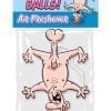 Hung By The Balls Air Freshener Novelty