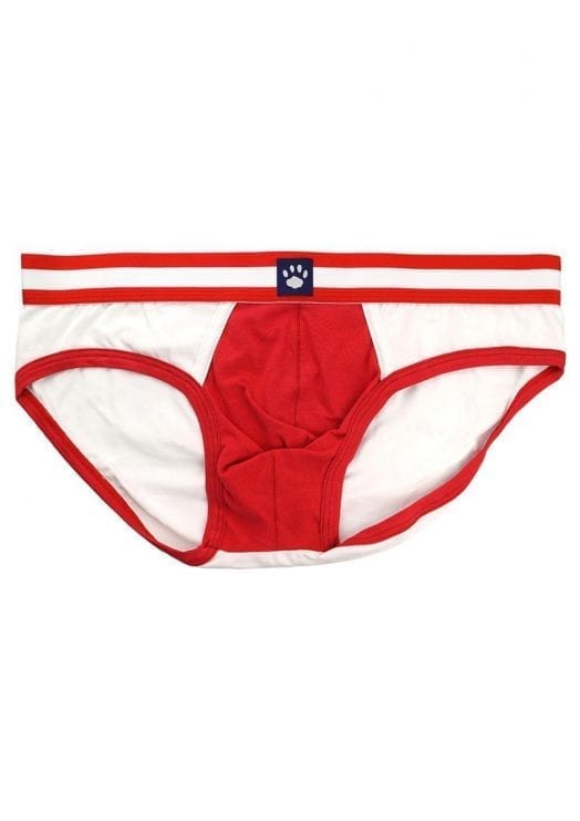 Prowler Classic Sports Brief Wht/red Lg