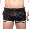 Prowler Red Leather Sport Shorts Wht Lg