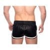 Prowler Red Leather Sport Shorts Wht Sm